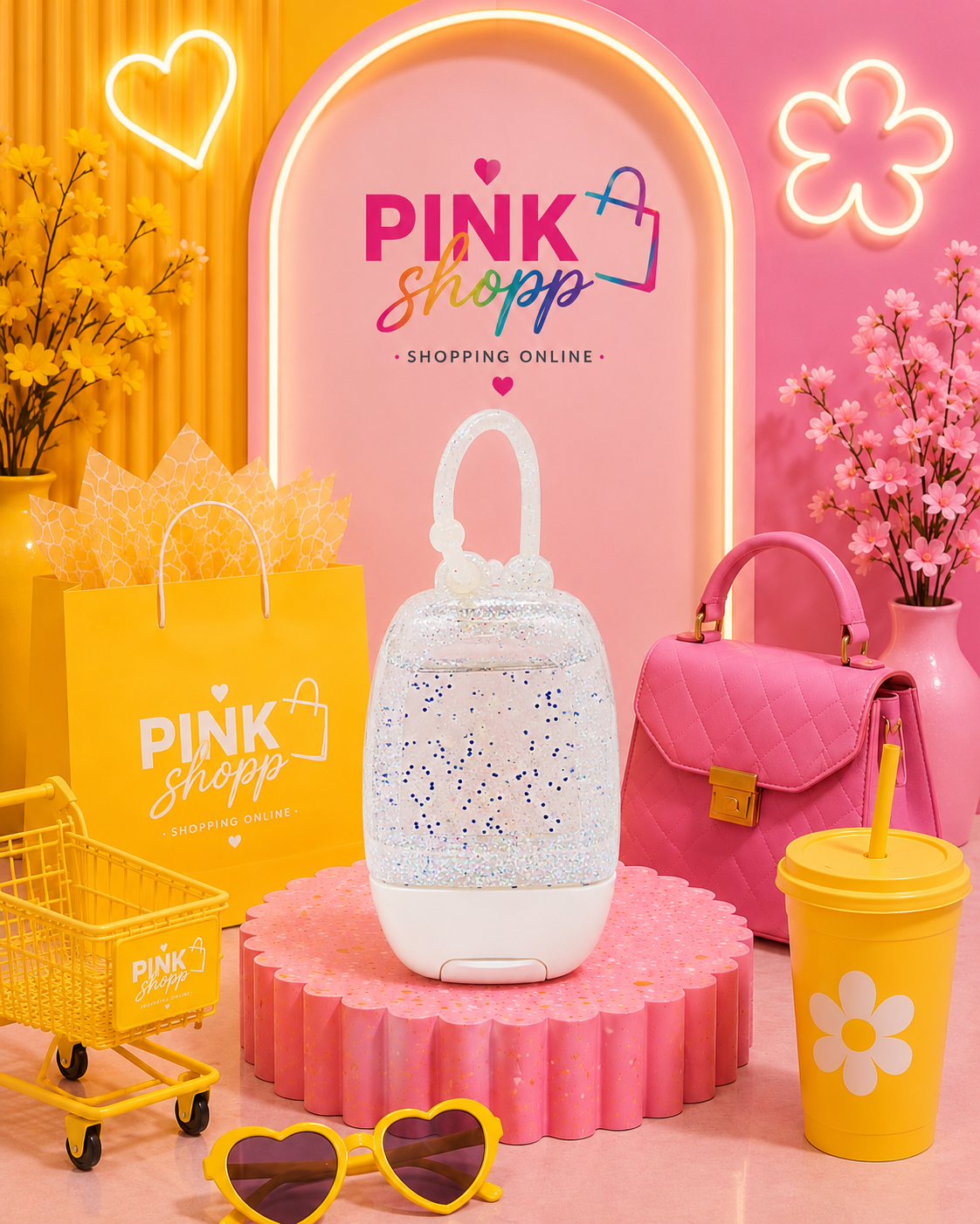 HOLDER BLANCO GLITTER