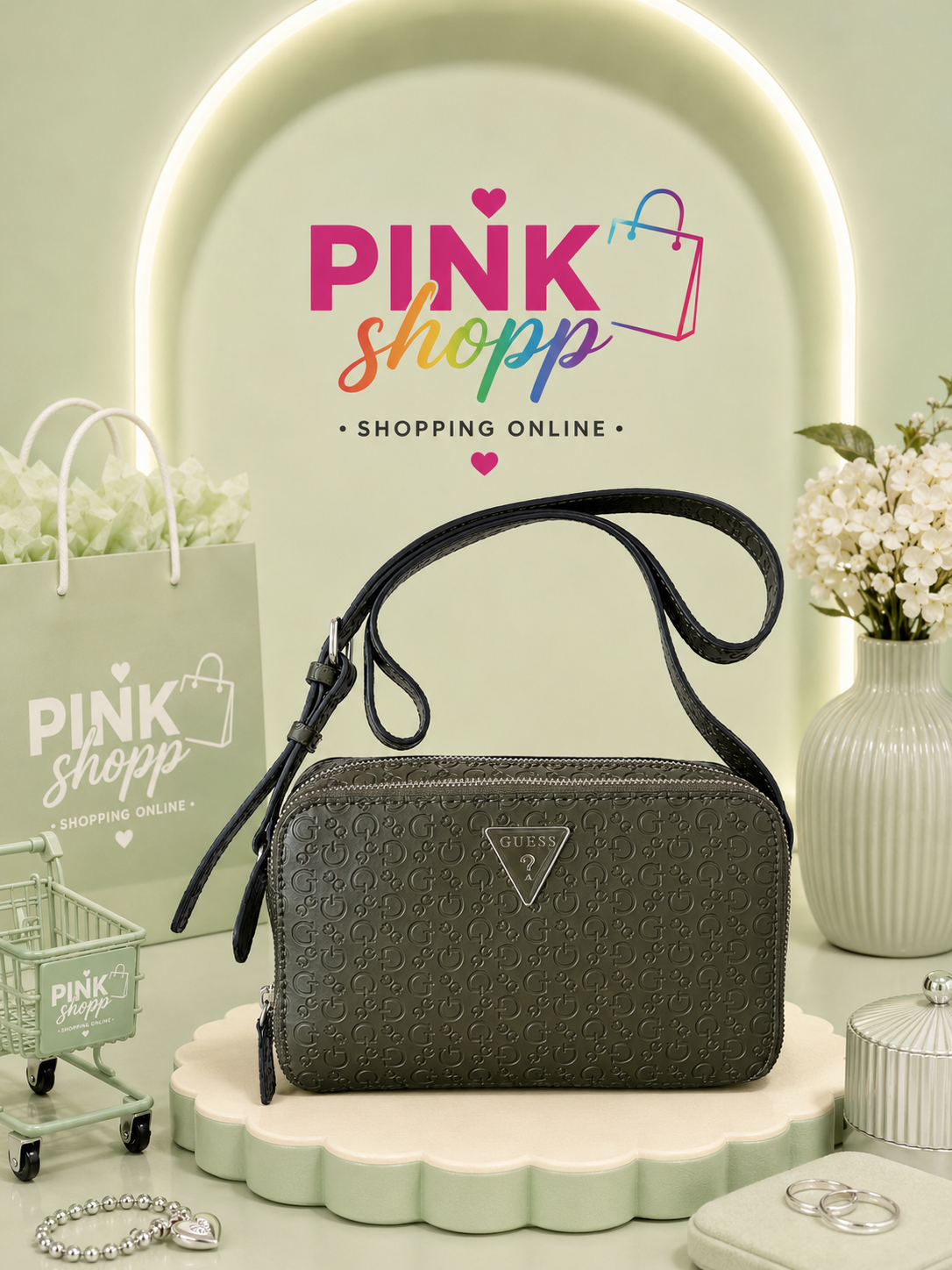 CROSSBODY VERDE GUESS