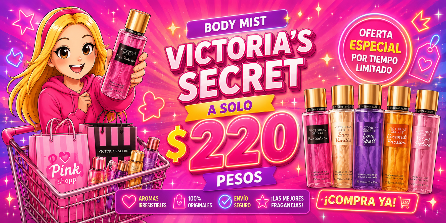 Promociones Pink Shopp